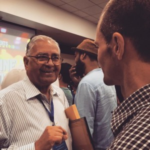 Mr. Bhardwaj compliments the 'Reconnection' film work and shares how his personal connection with the topic of Vrindavan inspired him for his acclaimed multi award winning film 'Land of Krishna'. Indian Cine Film Festival, Mumbai, India, September 2015.